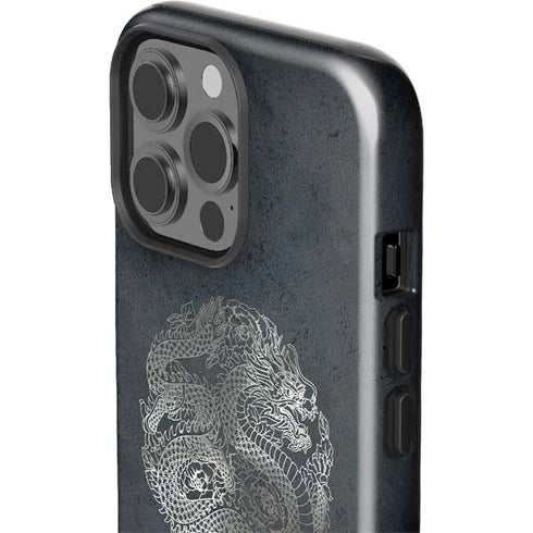 Chinese Black Dragon iPhone 15 Pro Max Impact Case